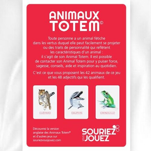 Animaux Totem • Un jeu pour libérer votre énergie animale
