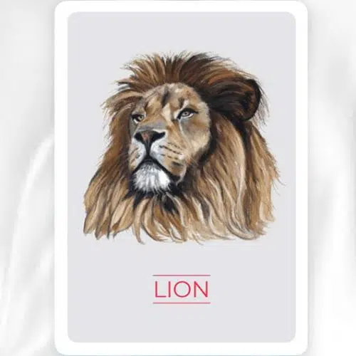 Lion • Animaux Totem • Un jeu pour libérer votre énergie animale