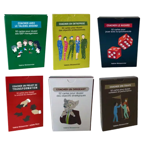 6 jeux de coaching, fruits de l’expérience de Valérie Moissonnier